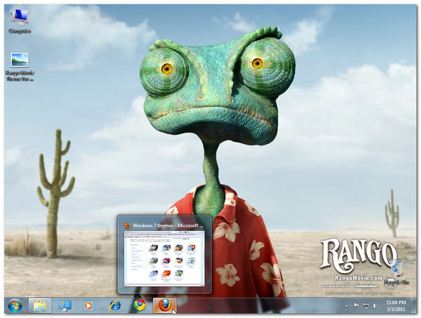 Rango Movie Theme for Windows 7