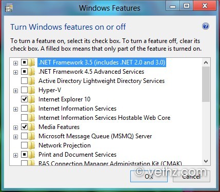 dot NET Framework in Windows 8