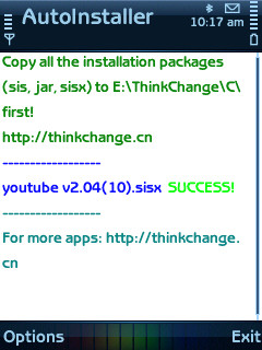 AutoInstaller for Symbian Preview 2