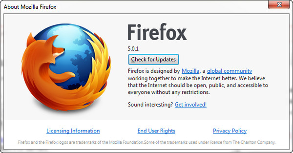 Download Mozilla Firefox 5.0.1