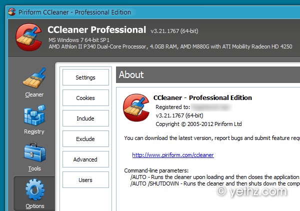 Latest CCleaner Preview