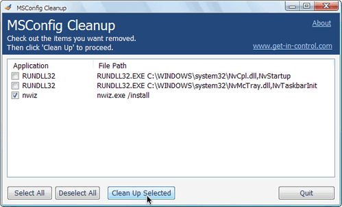 MSConfigCleanup