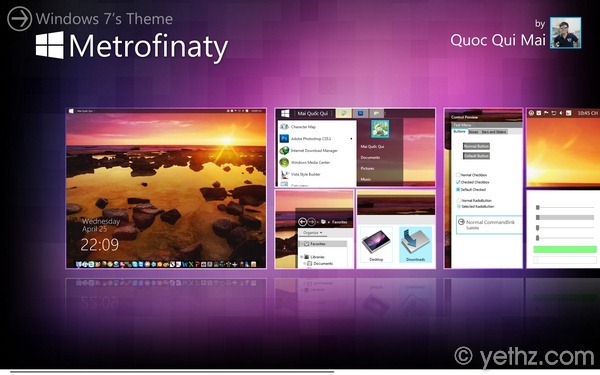MetroFinaty Theme for Windows 7