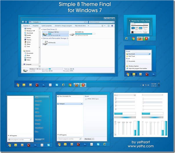 Simple 8 Theme Final