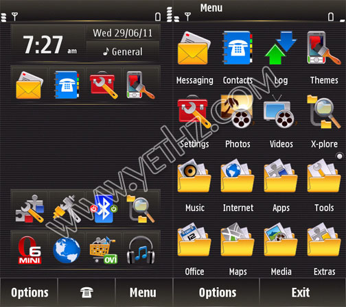 SoftTech Dark Special Edition Theme for S60v5