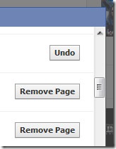 Undo Remove Page