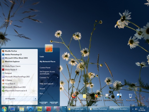 Windows 7 RTM Style for XP