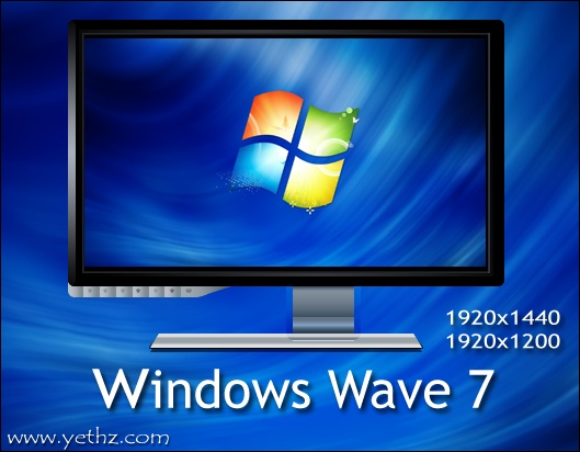 Windows 7 Wave Wallpaper