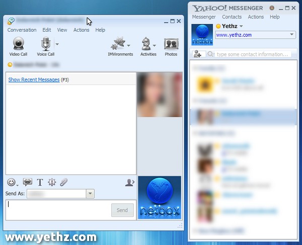 Yahoo! Messenger Scenic Theme