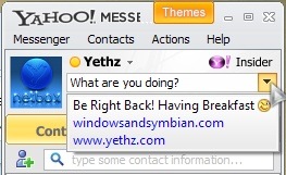 Yahoo Messenger  10