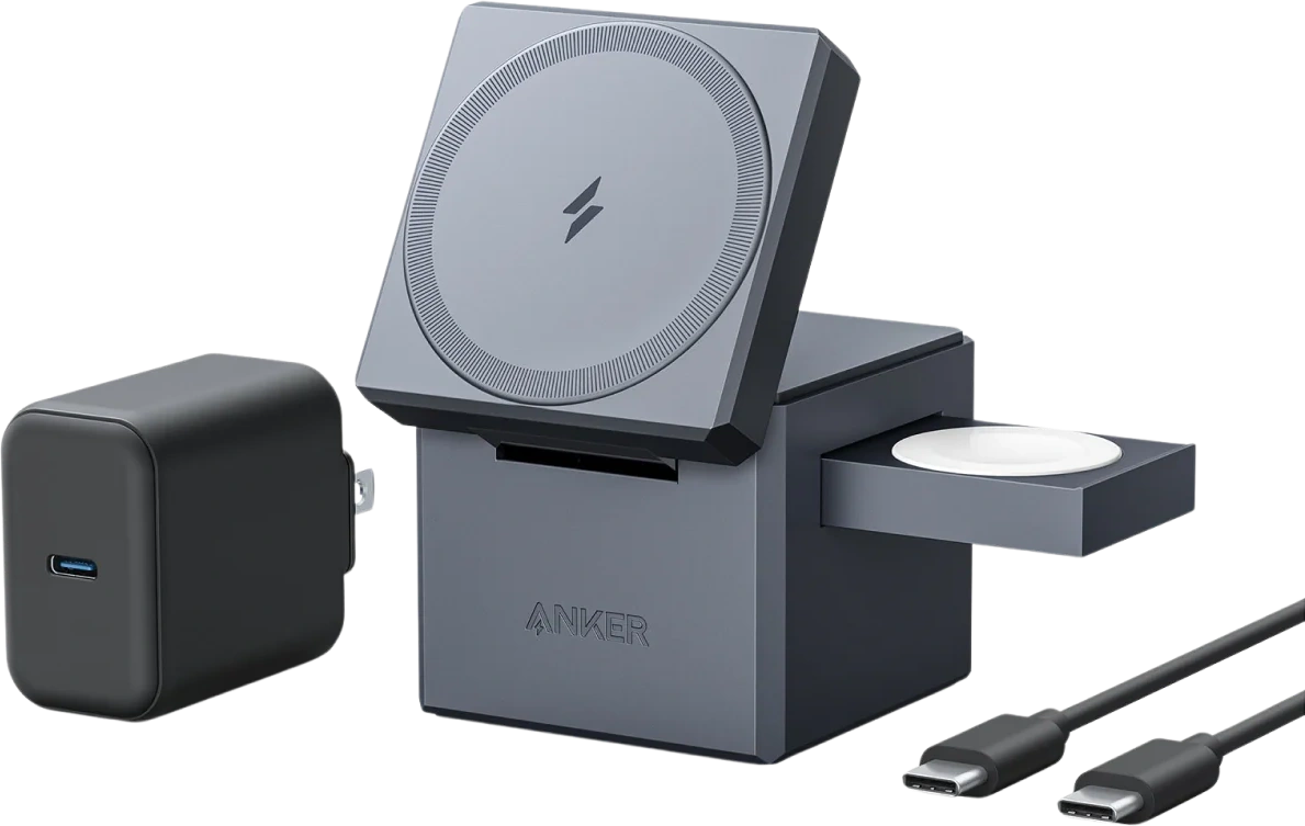 Anker 3-in-1 Cube with MagSafe: Effortless Elegance